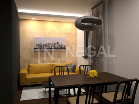 Montažna kuća Klasik Negal Ivanjica | Tip Montažne kuće 27 - izgled prostorija