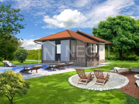 Montažna kuća Klasik Negal Ivanjica | Tip Montažne kuće 44a