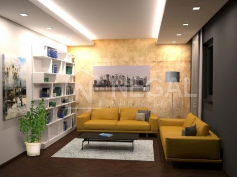 Montažna kuća Klasik Negal Ivanjica | Tip Montažne kuće 44b - izgled prostorija